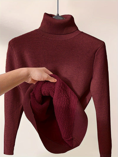 Zoe - Soft High Neck Jumper