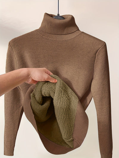 Zoe - Soft High Neck Jumper