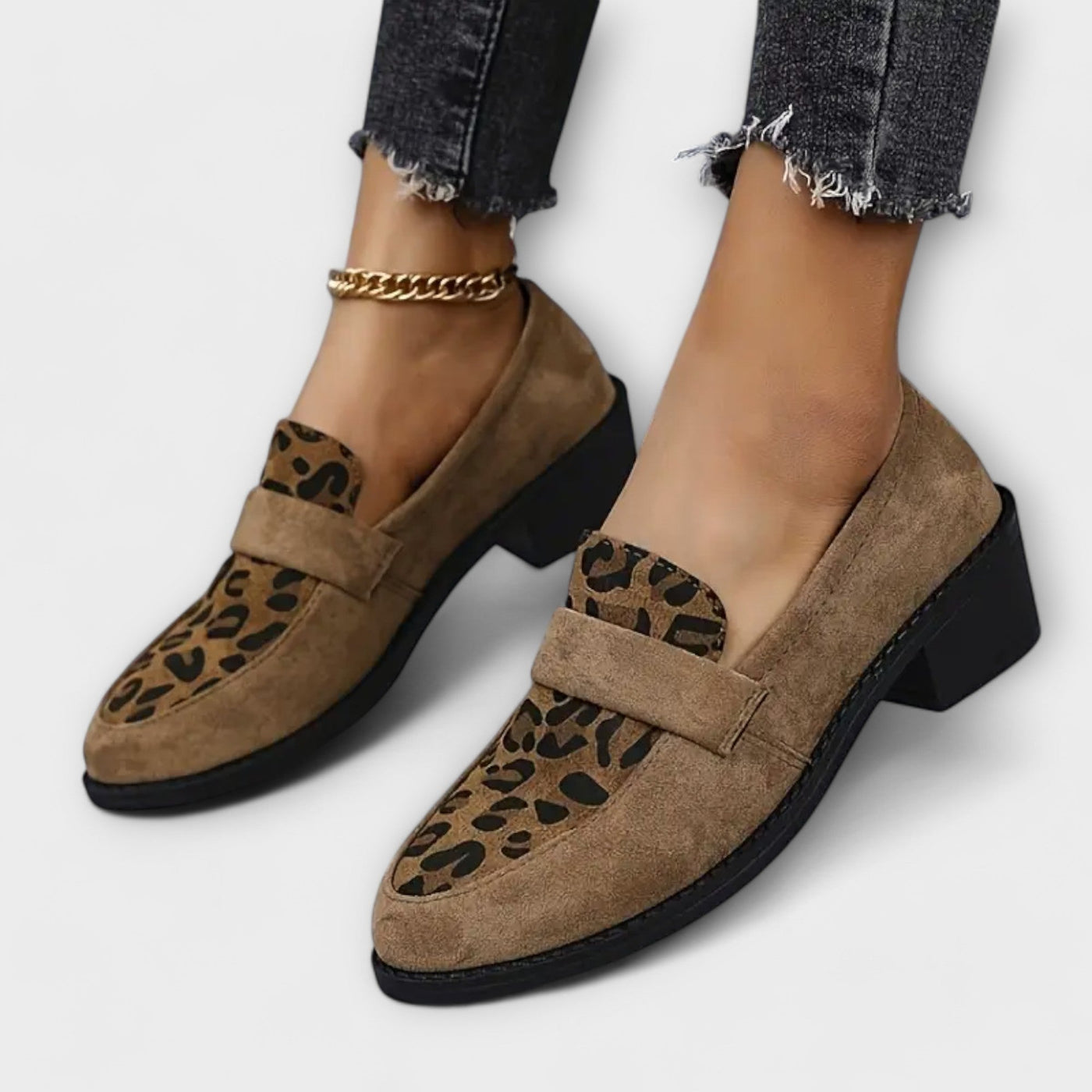 Karla™ | Elegant Shoes with Leopard Print