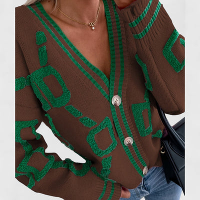 Bombay - Colour Block Cardigan