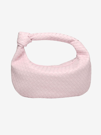 Giselle | Medium Woven Shoulder Bag with Knot