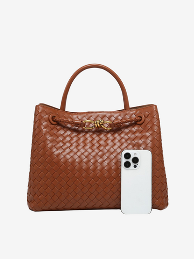 Vivienne | Woven Oversized Classic Bag