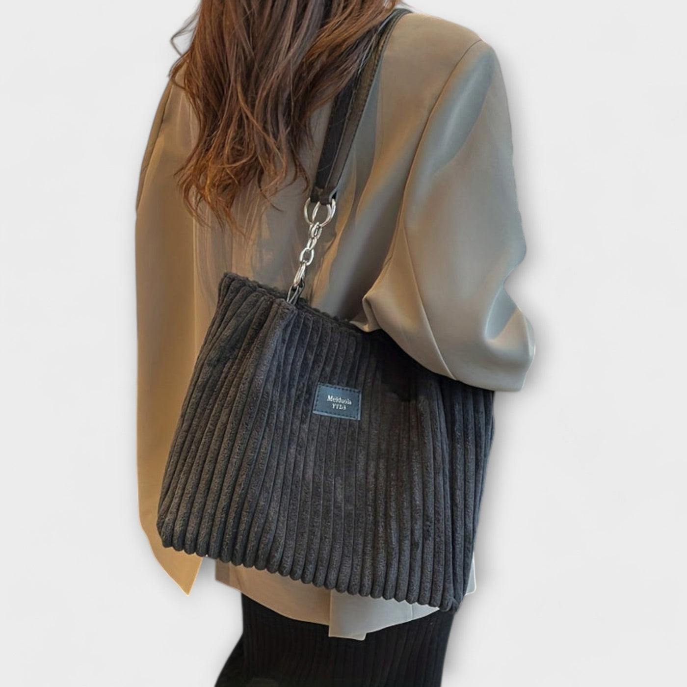 Gianna Boutique - Soft Cord Shoulder Bag
