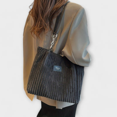 Gianna Boutique - Soft Cord Shoulder Bag