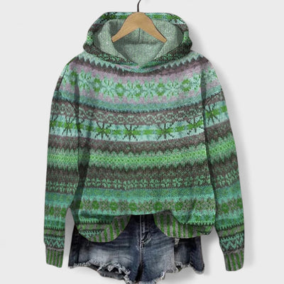 Josefin - Classic Design Hooded Sweatshirt