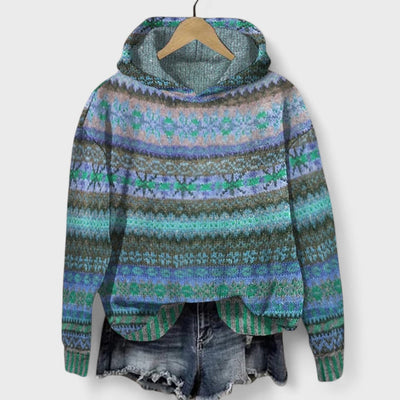 Josefin - Classic Design Hooded Sweatshirt