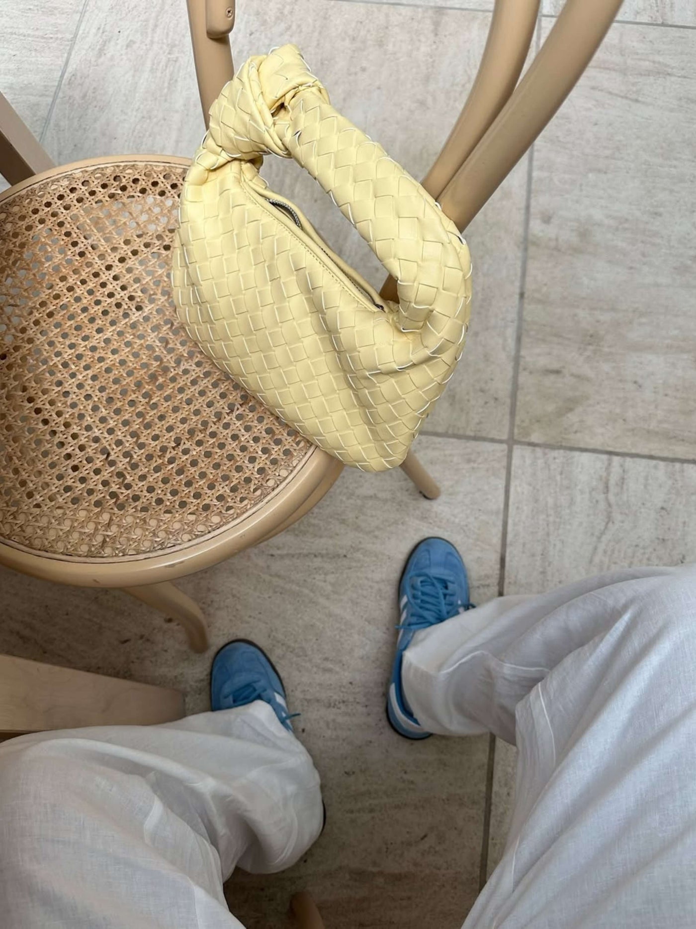 Sienna | Small Bag with Woven Handle