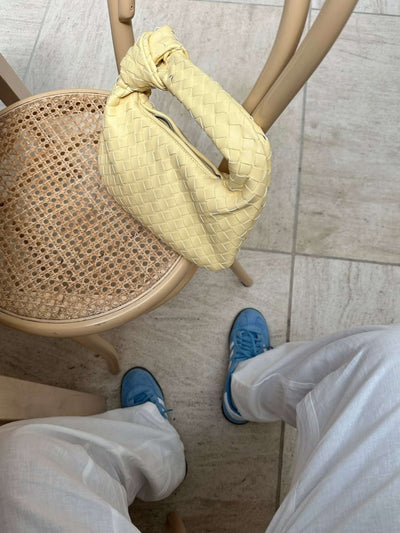 Sienna | Small Bag with Woven Handle