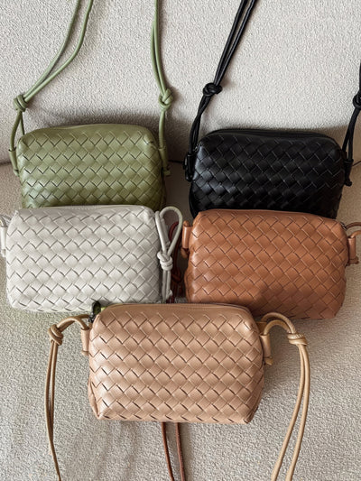 Janna | Compact Woven Crossbody Bag for Everyday Use