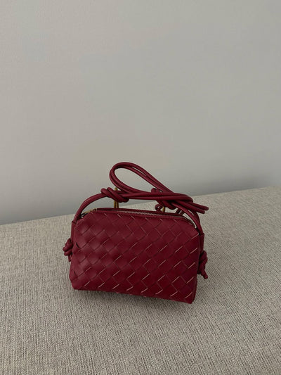 Janna | Compact Woven Crossbody Bag for Everyday Use