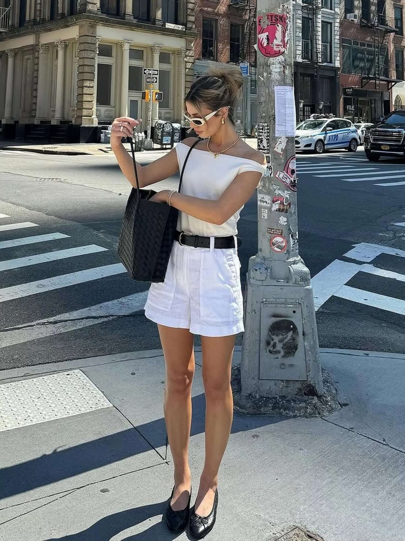 Lila | Woven Tote Bag for Day Use