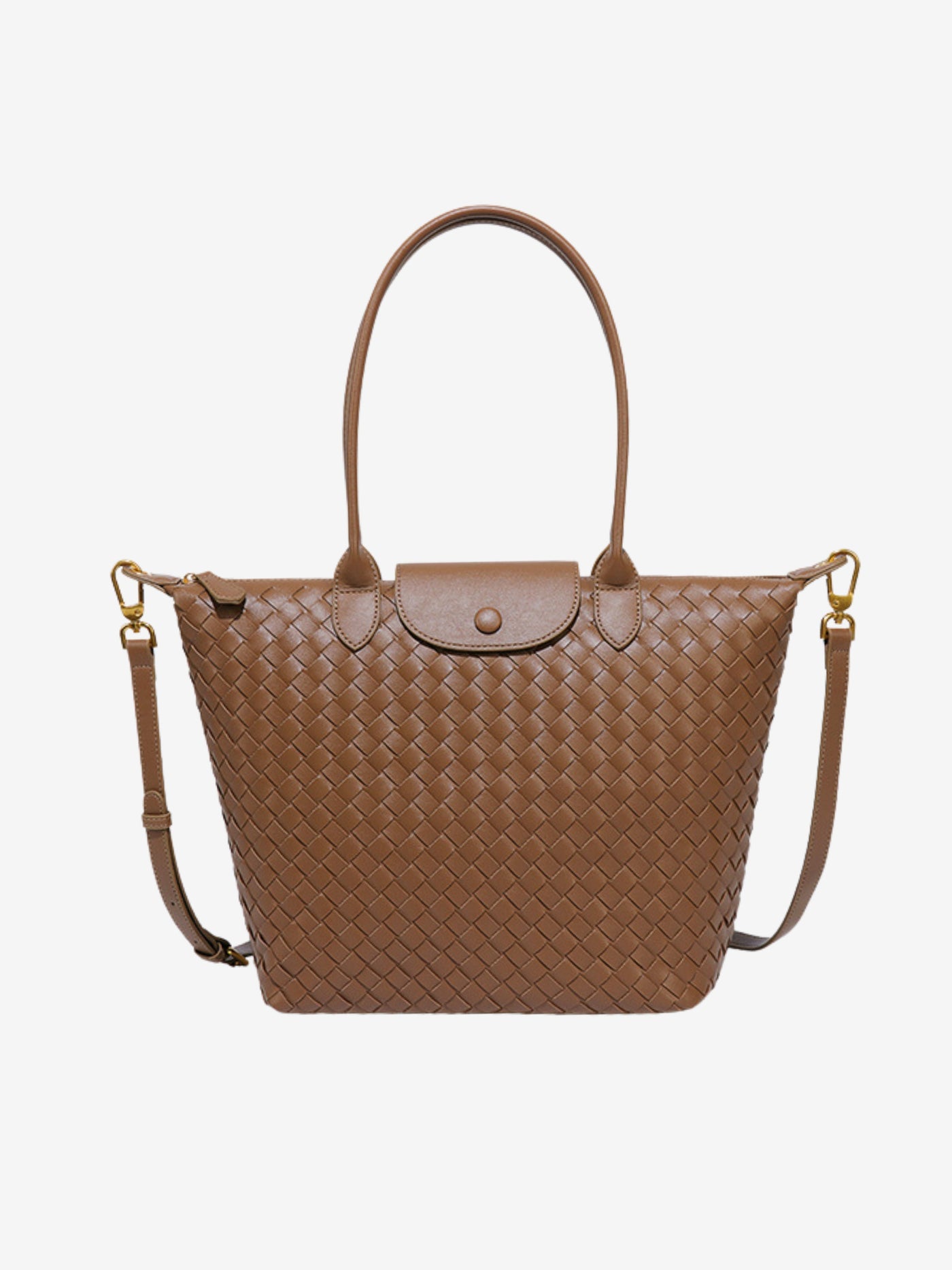 Isabelle | Spacious Woven Tote Bag for Everyday Use