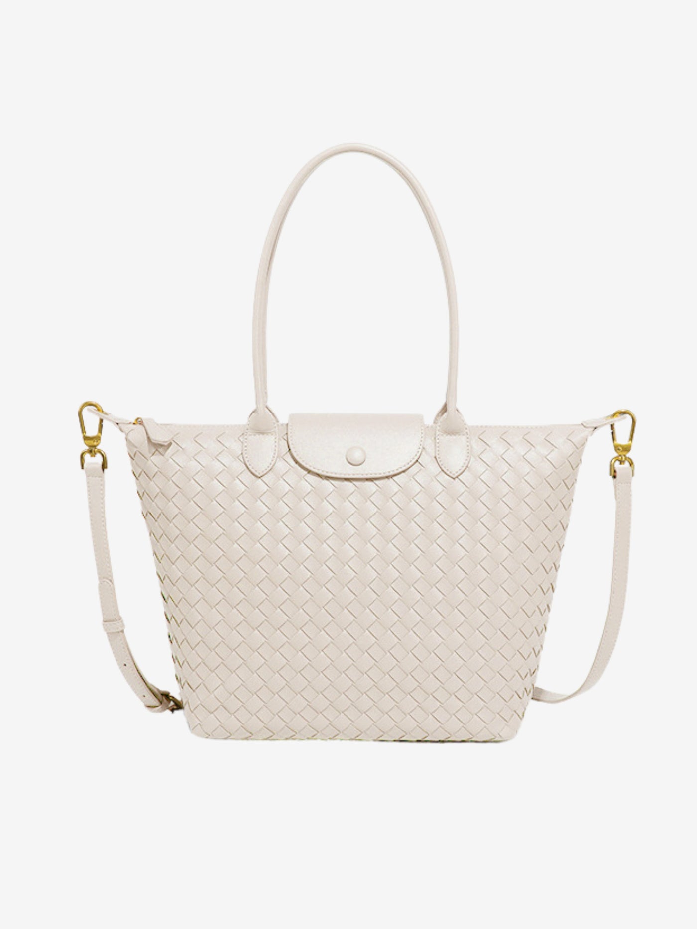 Isabelle | Spacious Woven Tote Bag for Everyday Use
