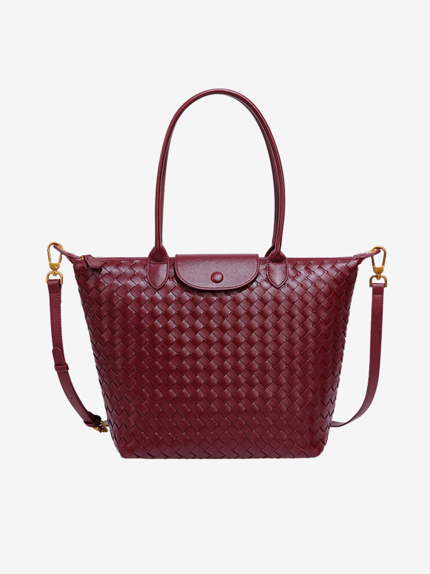 Isabelle | Spacious Woven Tote Bag for Everyday Use