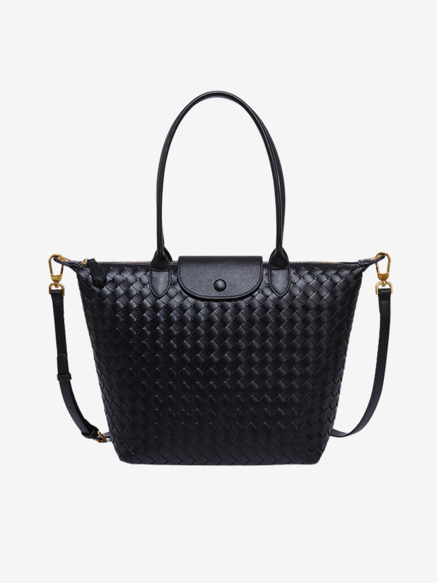 Isabelle | Spacious Woven Tote Bag for Everyday Use