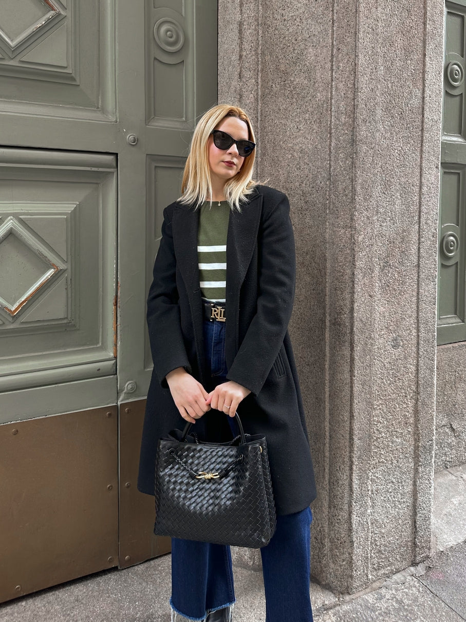 Vivienne | Woven Oversized Classic Bag