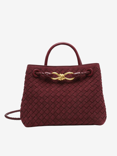 Malia | Compact Textured Woven Crossbody Bag
