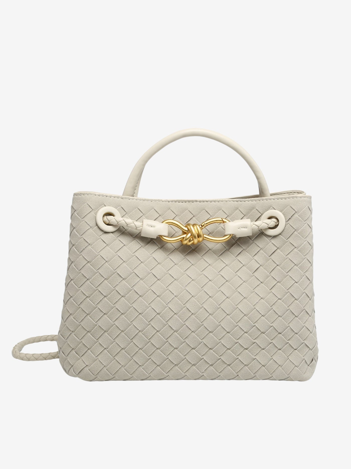 Malia | Compact Textured Woven Crossbody Bag