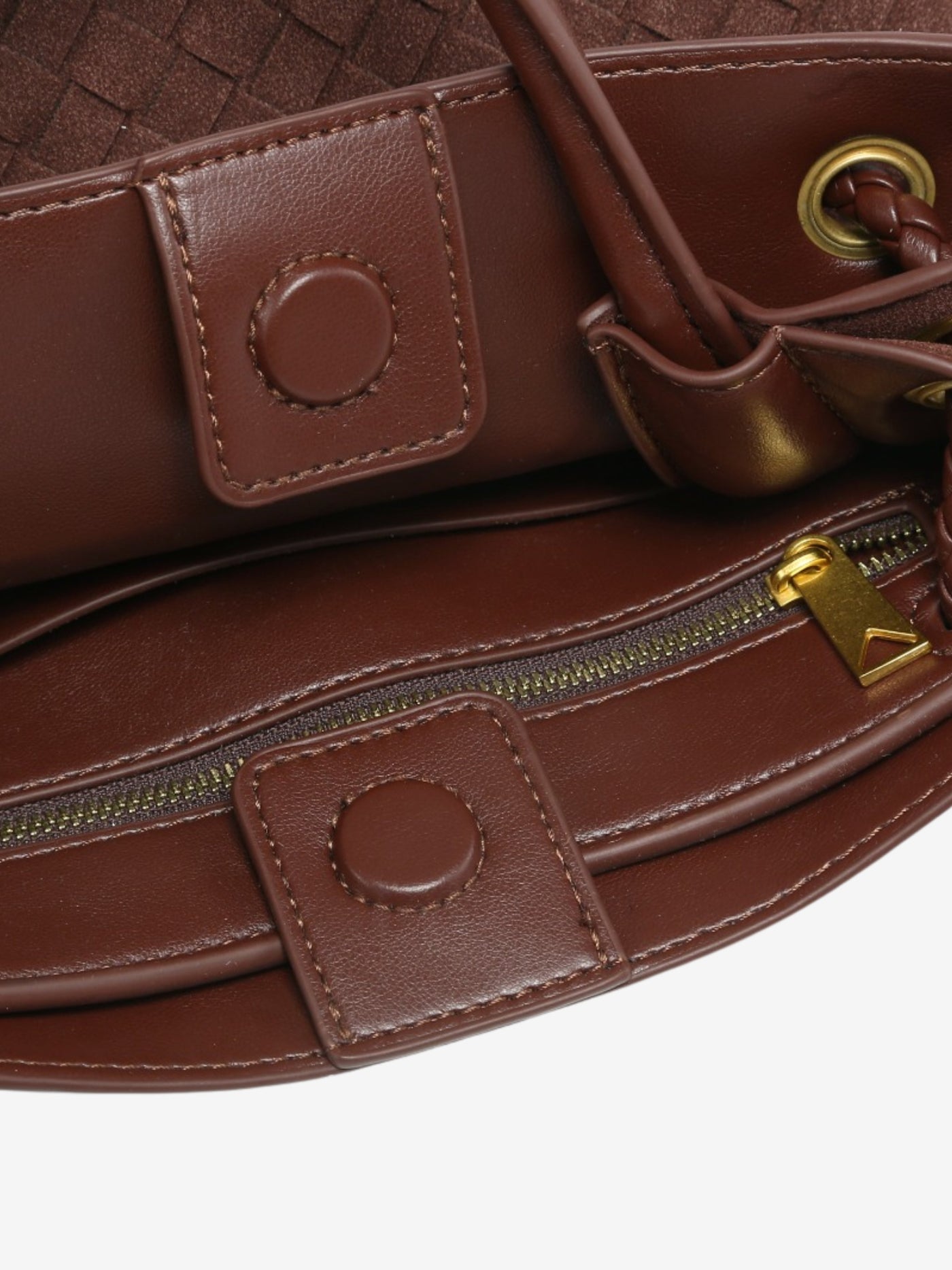 Malia | Compact Textured Woven Crossbody Bag