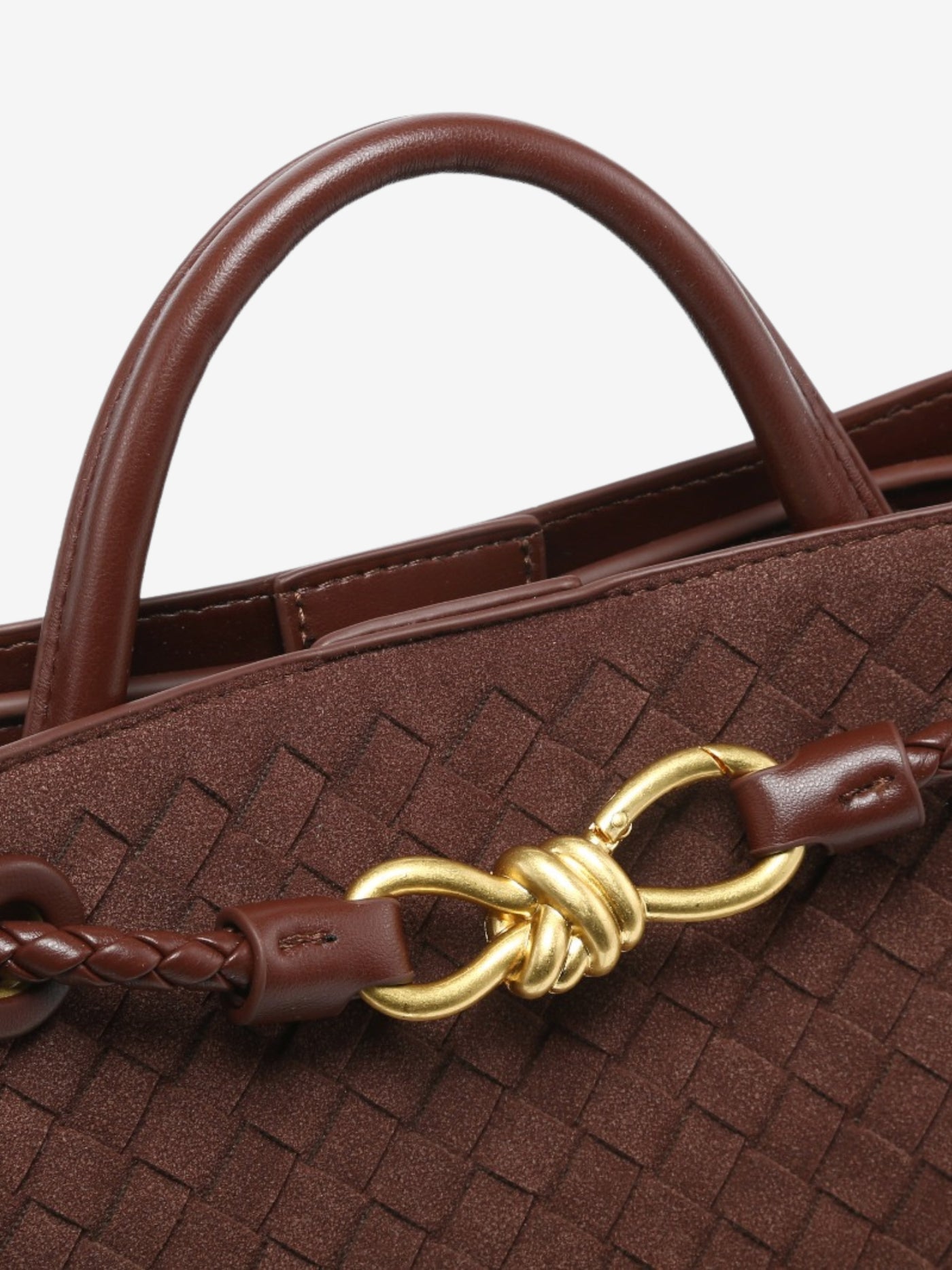 Malia | Compact Textured Woven Crossbody Bag
