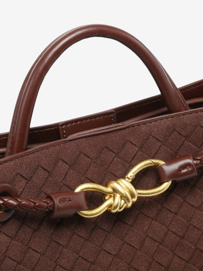 Malia | Compact Textured Woven Crossbody Bag