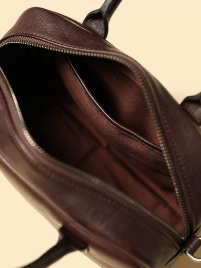 Eliza | Square Bag with Glossy Zip