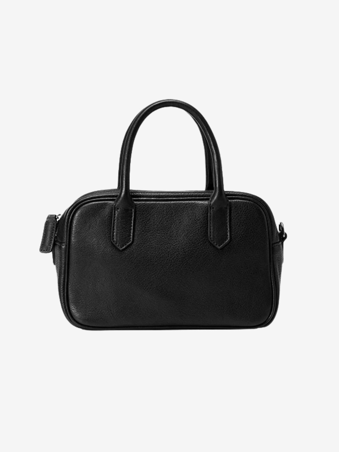 Eliza | Square Bag with Glossy Zip