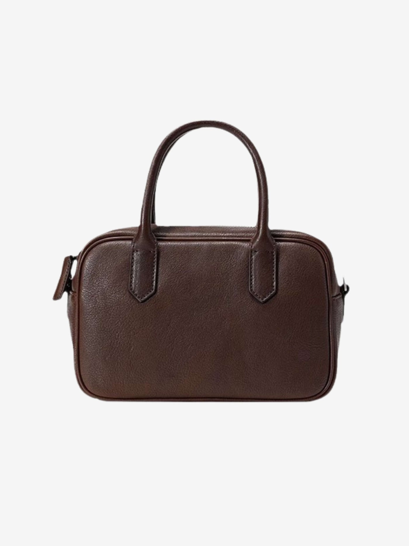 Eliza | Square Bag with Glossy Zip