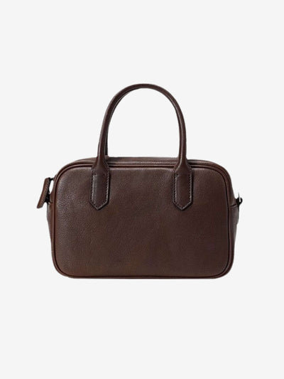 Eliza | Square Bag with Glossy Zip