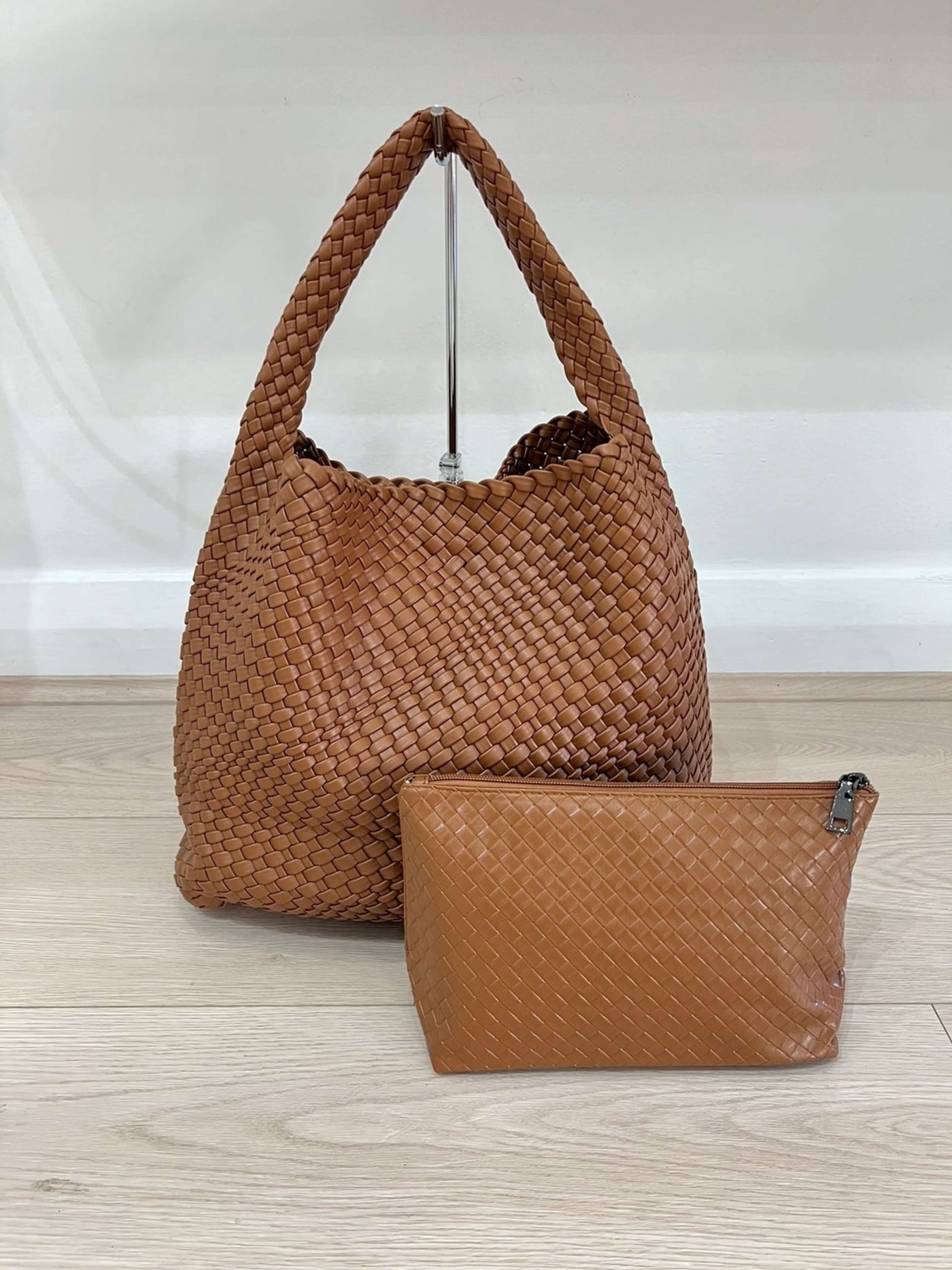 Luna | Woven Oversized Hobo Bag Chic