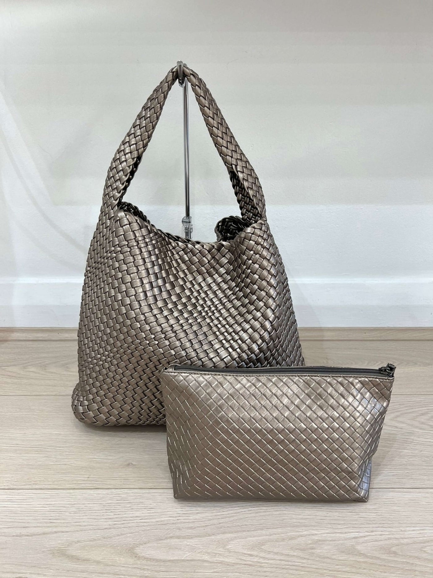 Luna | Woven Oversized Hobo Bag Chic