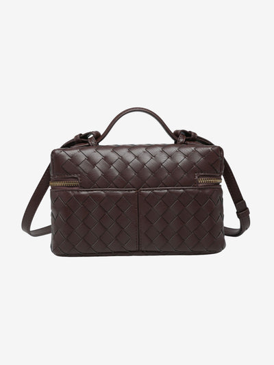 Juliette | Woven Structured Glossy Bag