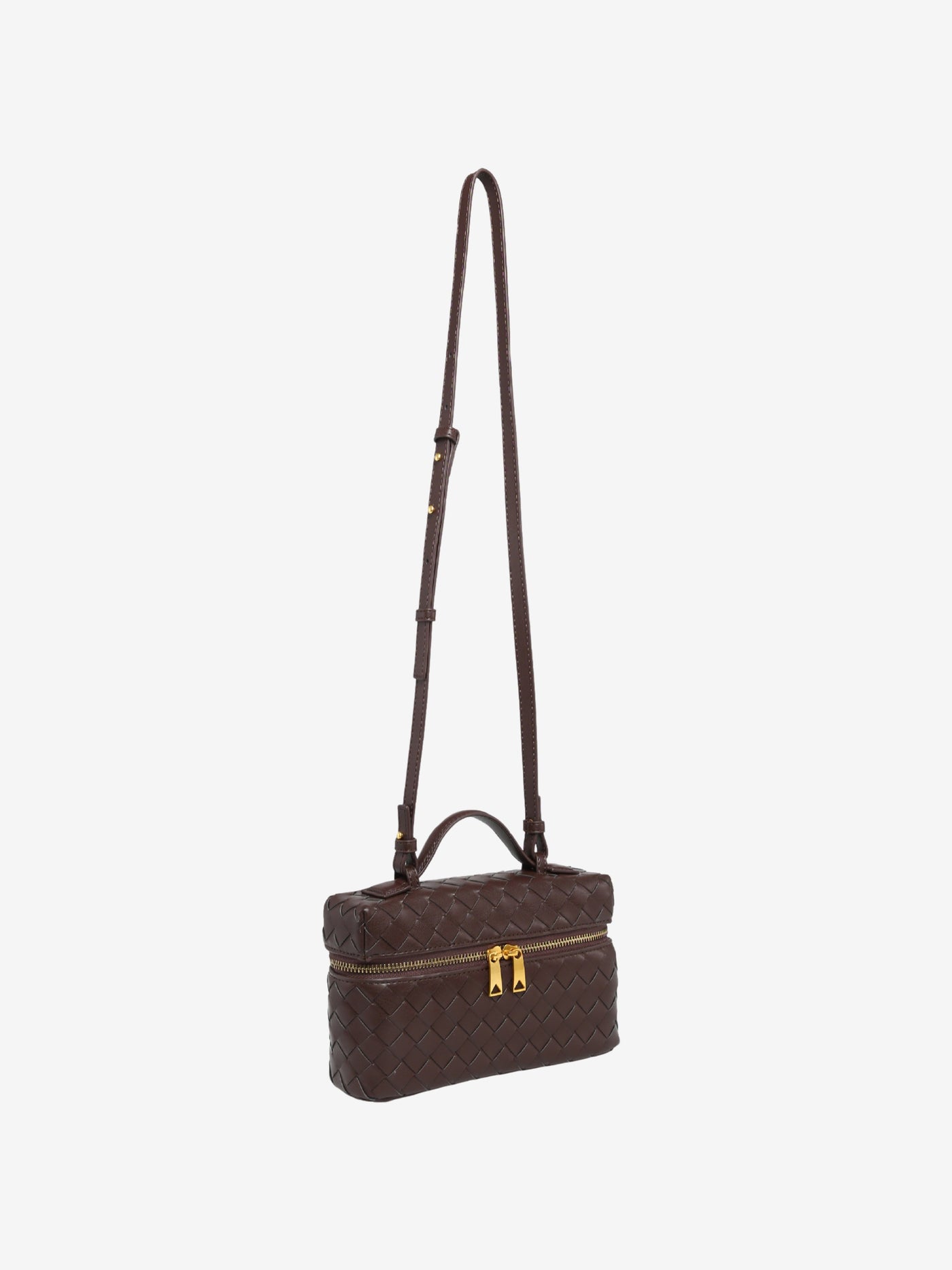 Juliette | Woven Structured Glossy Bag