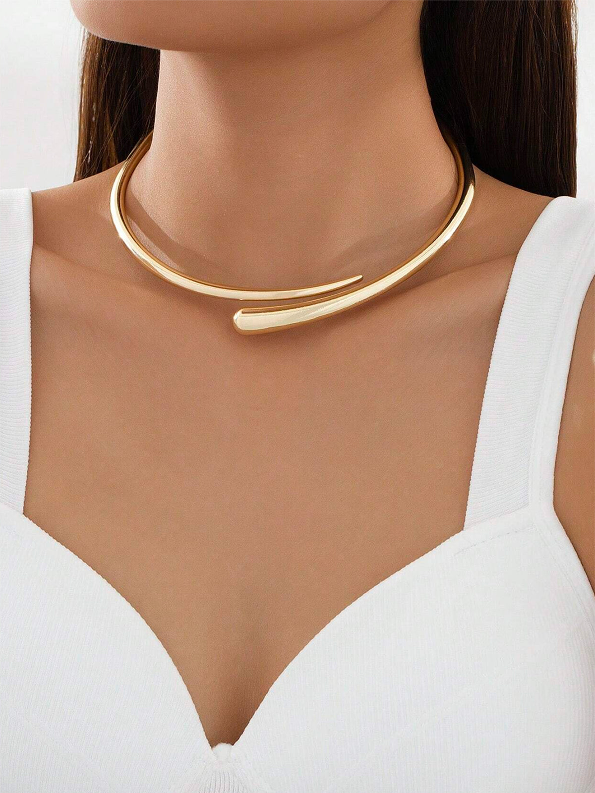 Heaven | Open Drop Choker Necklace