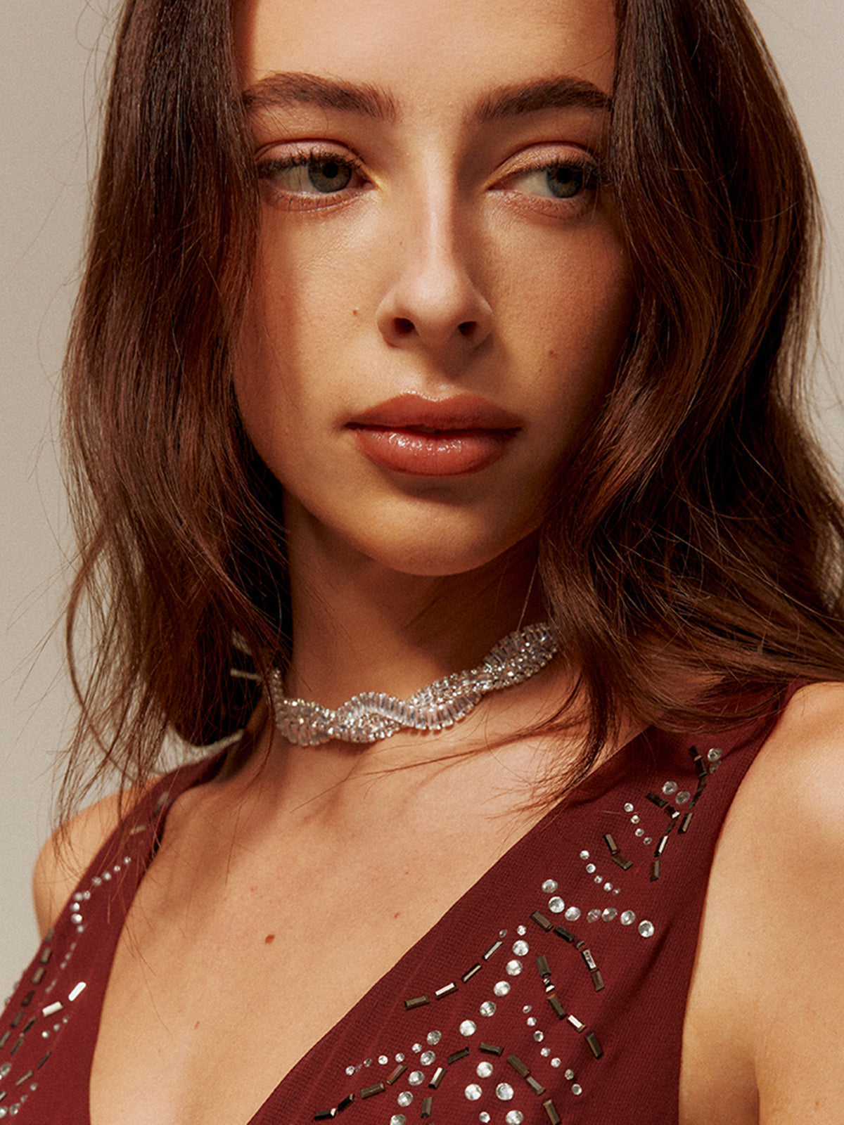 Willa | Twisted Choker Necklace