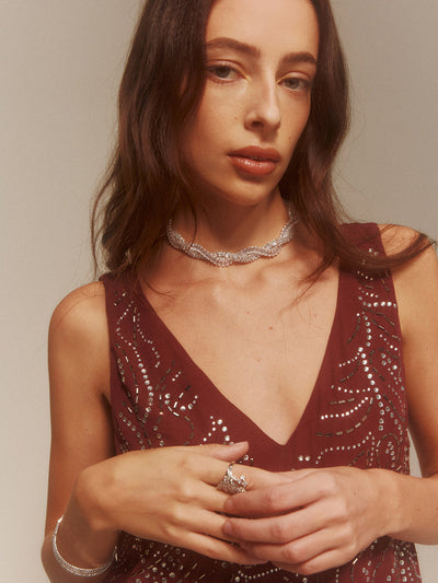 Willa | Twisted Choker Necklace