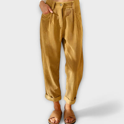 Jana - Modern Velvet Trousers