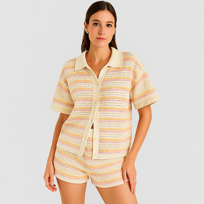 Goldie – Open Knit Co-Ord Set