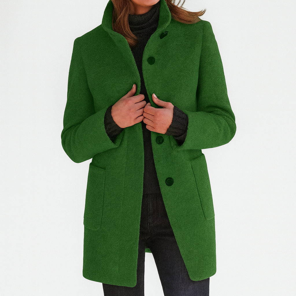 Stella - Women's Jacket with High Collar