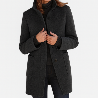 Stella - Women's Jacket with High Collar