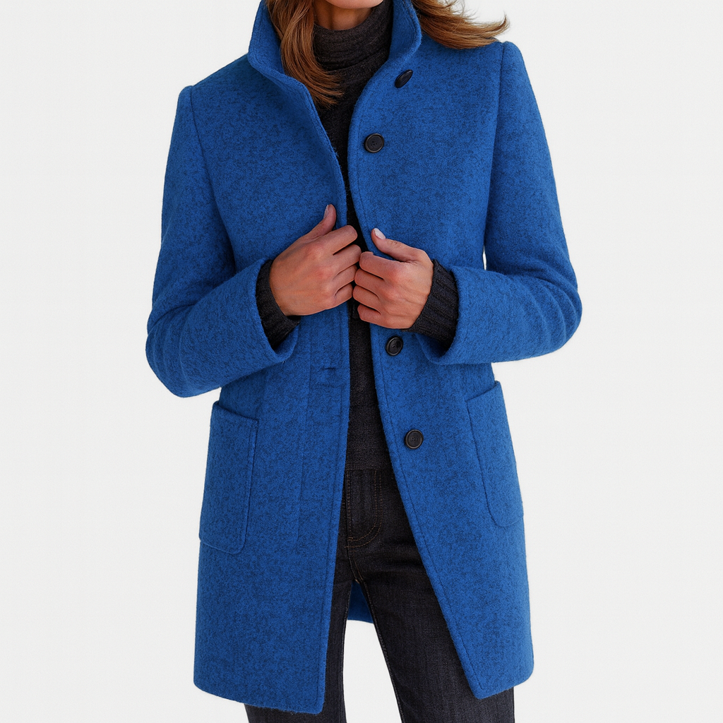 Stella - Women's Jacket with High Collar
