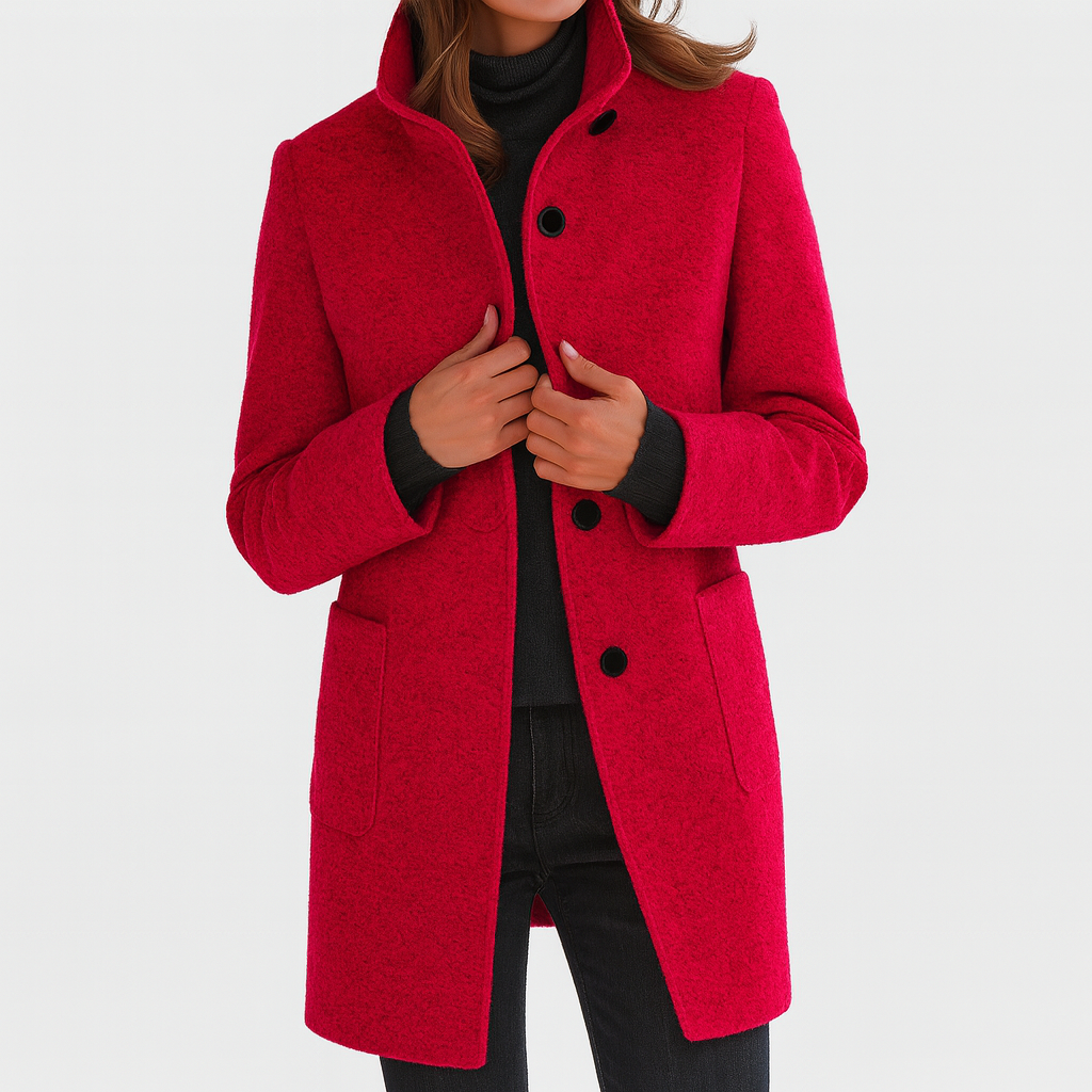 Stella - Women's Jacket with High Collar