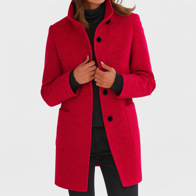 Stella - Women's Jacket with High Collar