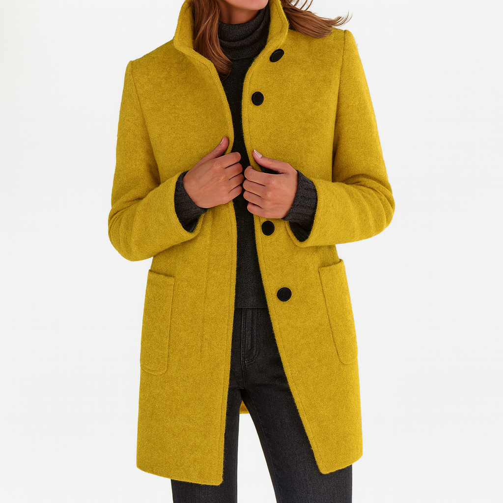 Stella - Women's Jacket with High Collar