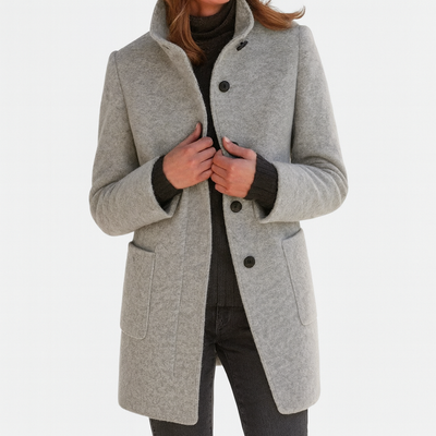 Stella - Women's Jacket with High Collar