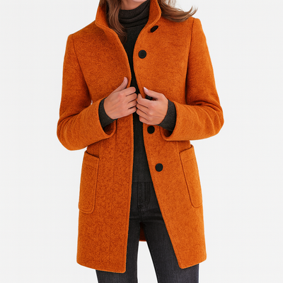 Stella - Women's Jacket with High Collar