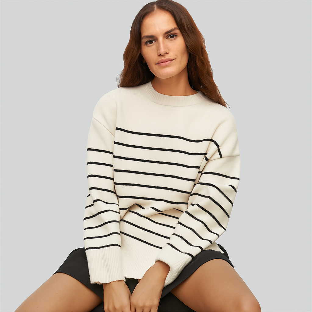 Louise - Striped Couture Jumper