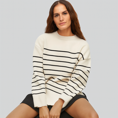 Louise - Striped Couture Jumper