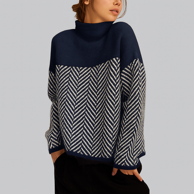 Isabelle - High Neck Sweater