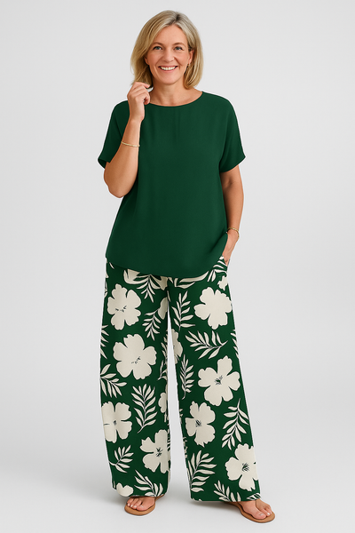 Tessina | Chic Summer Set in Two Pieces